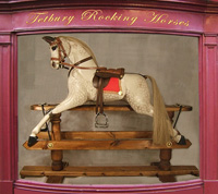Dapple Grey Standard and Deluxe Tetbury Rocking Horse